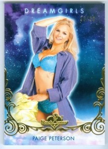 PAIGE PETERSON "BASE CARD #20/20" BENCHWARMER DREAMGIRLS 2018 UPDATE