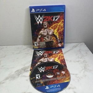 WWE 2K17 PS4 (Sony PlayStation 4, 2016) CIB completo con manuale Brock Lesner - Foto 1 di 10