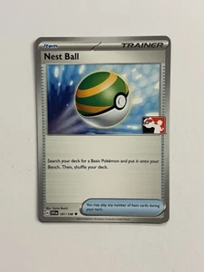 Nest Ball 181/198 Pokemon Preispaket Serie 3 Scarlet & Violet Variante NM A - Bild 1 von 2