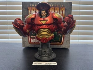 Invincible Iron Man Hulkbuster Armadura Marvel Mini-Busto Estatua Bowen LE 155/2200 - Imagen 1 de 15
