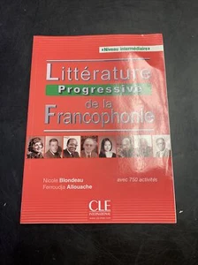 Litterature Progressive de la Francophonie Niveau Intermediaire by Dutruc-Rosset - Imagen 1 de 2