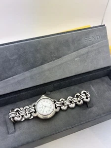 Vintage Fendi White Watch With Original Box And Tags - Picture 1 of 4