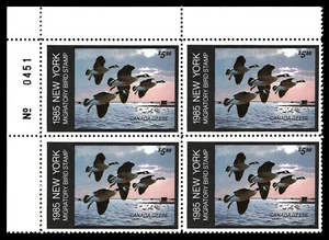 1985 NY1 — New York First of State Duck Stamp - Picture 1 of 2