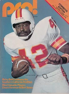 1977 Tampa Bay Bucs v Cowboys Programm Dallas Champs 10/2 Ricky Bell Ex 32362 - Bild 1 von 1