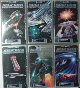Vhs Star Trek The Next Generation 4.4 4.5 4.6 4.7 5.1 5.2 Prima Edizione 2001 - Photo 1/14