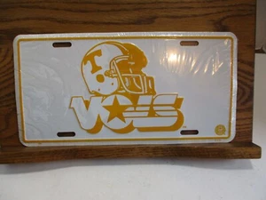University of Tennessee Volunteers VOLS Football Metall Nummernschild Vintage NOS - Bild 1 von 5