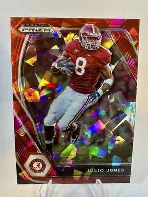 2021 Panini Prizm Draft Picks - Julio Jones #55 Red Ice Prizm - Image 1 of 2