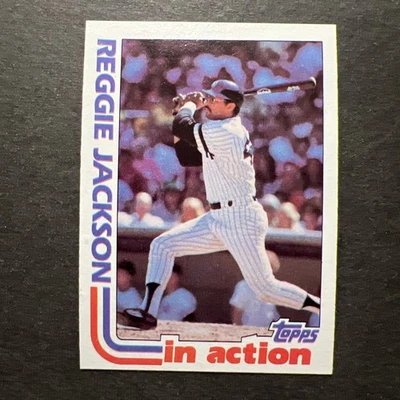 1982 Topps - In Action Reggie Jackson #301 - Image 1 of 2