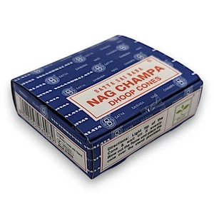 SATYA Incense Dhoop Cones 12 Cone Box Nag Champa 🔥🔥 - Picture 1 of 1