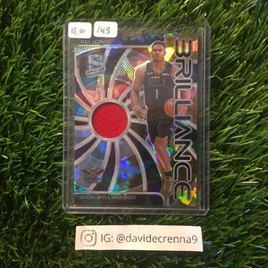 Zion Williamson 2023-24 Panini Spectra #BRI-ZIO Brilliance Jersey Patch - 19/49 - Picture 1 of 3