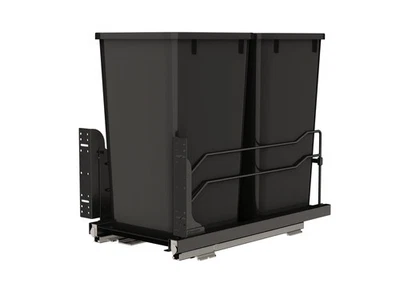 Rev-A-Estante Doble Extraíble Cocina Basura 27 qt. Soft-Close 53WC-1527SCDM-218 Foto 1 de 4