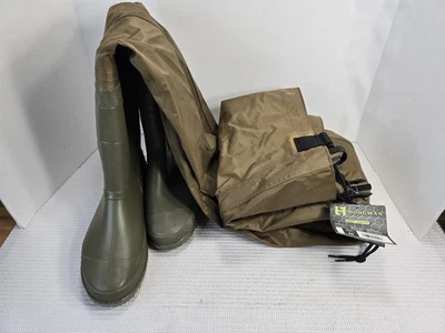 Hodgman Bootfoot Chest Waders Fishing Gear Sz 8 Brown NEW NWT - Image 1 of 4