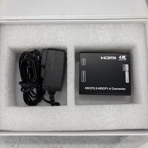 Monoprice Blackbird 4K Pro HDCP Converter 2.2 to 1.4 | 4K@60Hz PN 15242 NEW j8 - Picture 1 of 5