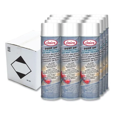 Tratamiento de fregona en aerosol Claire 875 14 oz - aroma a limón (12/cartón) nuevo Foto 1 de 4