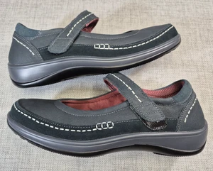 Orthofeet Athens (8 Medium) Mary Jane Womens Blue Orthopedic Walking Shoes NEW - Picture 1 of 12