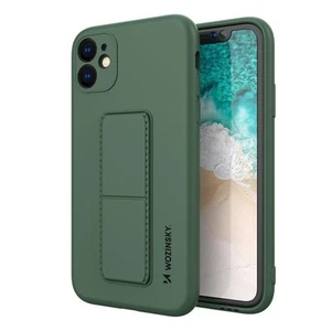 Coque Wozinsky avec Support Intégré pour iPhone 12 Pro - Vert Foncé - Zdjęcie 1 z 12