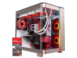 Skytech King 95 Gaming PC Desktop, Ryzen 7 7800X3D 4.2 GHz (5GHz Turbo), AMD Rad - Picture 1 of 6