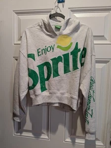 Sudadera con Capucha Sprite Gráfica Pullover Polar Mercancía Oficial Mujer’s Pequeña - Imagen 1 de 10