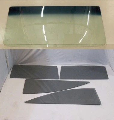 Ford Fairlane Torino Cobra 1968 Fastback cristal parabrisas puerta cuarto juego gris Foto 1 de 3