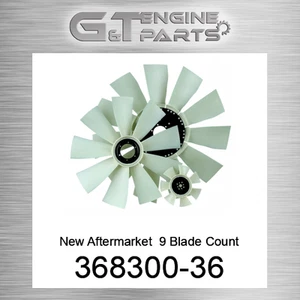 368300-36 9 BLADE COUNTER CLOCKWISE FAN American cooling (NEW AFTERMARKET) - Picture 1 of 1