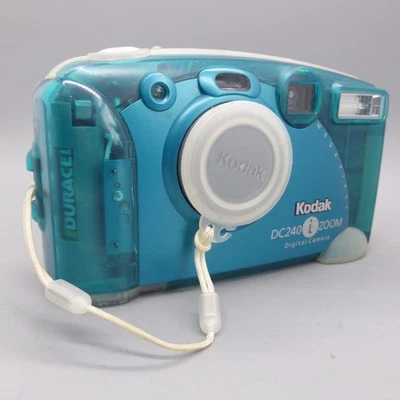 Kodak Digital Camera EasyShare DC240i Zoom 1.3MP Blueberry Tested - Image 1 of 4