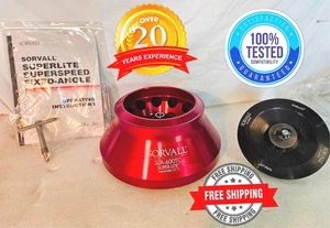 90-DAY-WARRANTY SORVALL SLA-600TC SUPER-LITE RC PLUS SS CENTRIFUGE ROTOR 12x50ml - Picture 1 of 16