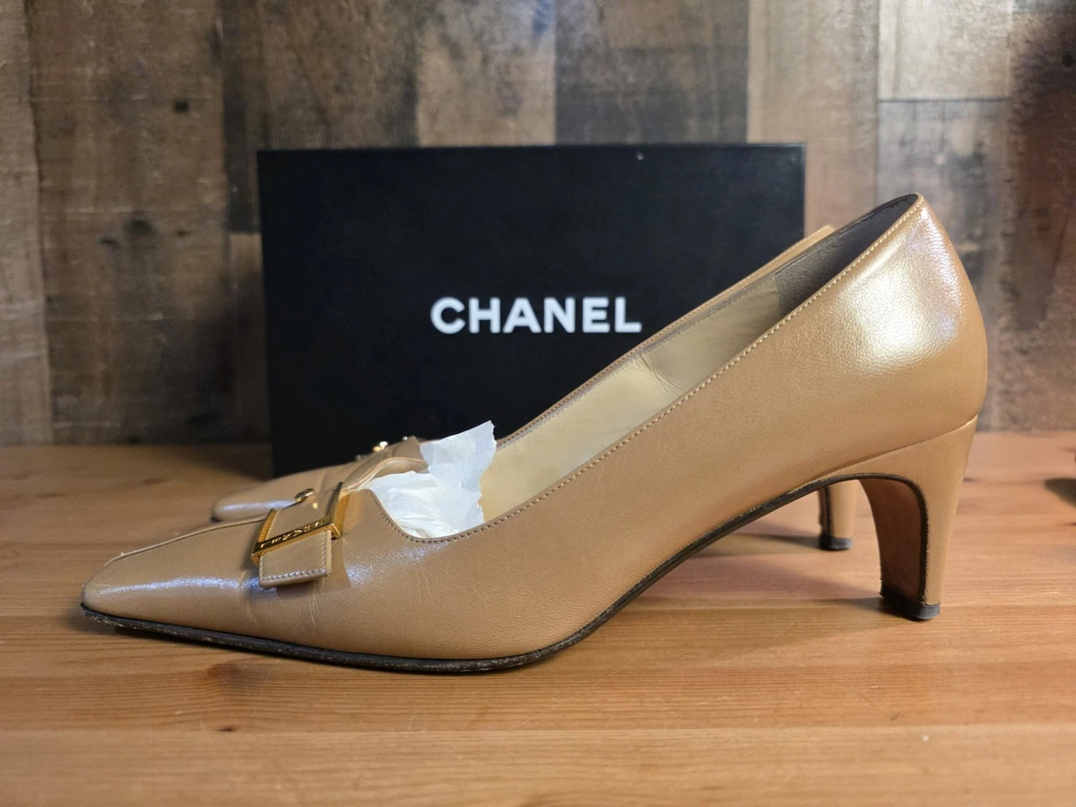 CHANEL Mid (2-2.9 in) Heel Height with Vintage Heels for Women for