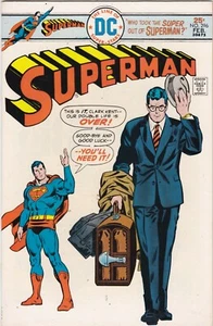 Superman #296 DC Pub 1976 Who Took the Super out of Superman! F/VF Bronze Age - Picture 1 of 2