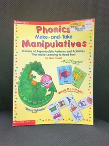 Phonics Make & Take Manipulatives To Make Learning to Read Fun! By Joan Novelli - Picture 1 of 8