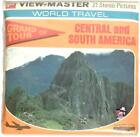 GRAND TOUR OF CENTRAL and SOUTH AMERICA 3d View-Master 3 Reel Packet NEW SEALED