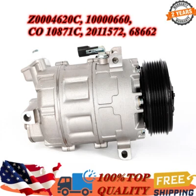 AC Compressor For Nissan Sentra L4 2.0L 2007 2008 2009 2010 2011 2012 CO 10871C - Image 1 of 4
