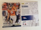 2016 Panini Black Friday Promotion Base BRANDON MCMANUS Broncos #35