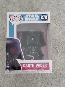 Funko Pop Star Wars Darth Vader w, Candy Cane Christmas #279 w, Pop Protector  - Bild 1 von 6
