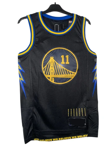 Klay Thompson Golden State Warriors black city jersey 2021/22 Cover