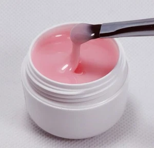 UV Aufbau Gel rose milchig 15ml dickviskos Babyboomer Aufbaugel UV LED - Bild 1 von 5