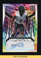 2023 Leaf Metal 1/1 Clark Phillips III #BA-CP3 Rookie Auto RC 4z8