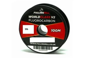 Fulling Mill World Class V2 Fluorocarbon 100m 5LB *Nuovo 2025 STOCK * Codice WC2005 - Foto 1 di 2