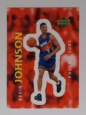 1997-98 Upper Deck NBA  European Stickers Kevin Johnson #84 Phoenix Suns 