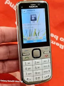 Cellulare Nokia C5-00 Classic (Sbloccato) 3G ottime condizioni con caricatore - Foto 1 di 7