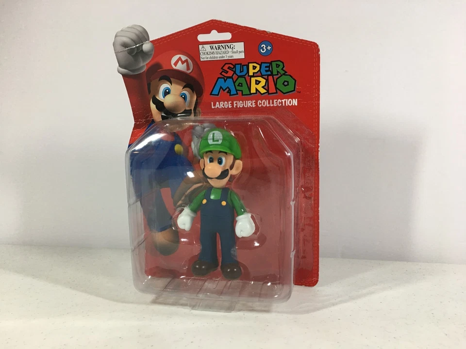 Yoshi Super Mario Large Action Figure Nintendo Collection 5 Inch 2012 Boxed