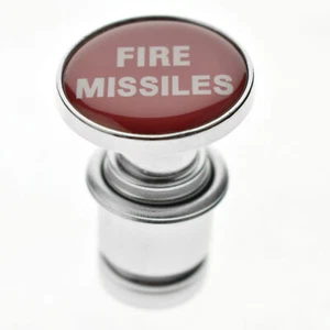 Remplacement universel de briquet de voiture de bouton poussoir rouge - Photo 1 sur 6