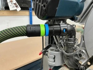 27mm VX Hose Adapter for Bosch 12" Glide Miter Saw, Compatible with Festool 27mm - Picture 1 of 3