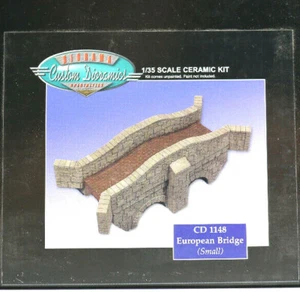 Sealed Custom Dioramas 1/35 Ceramic Parts Kit CD1148 European Bridge Small WWII  - Picture 1 of 4