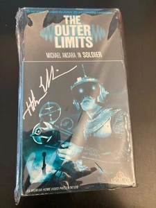 OUTER LIMITS VHS, "SOLDIER" EPISODE/Michael Ansara **SIGNED BY HARLAN ELLISON!** - Picture 1 of 2