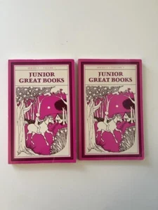 Vintage 1975 The Junior Great Books Discussion Program Series 3 Vol 1-2 - Picture 1 of 15
