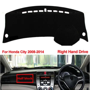 Right Hand Drive's Car Dashboard Cover Dash Mat Fit for Honda City 2008-2014 - Picture 1 of 7