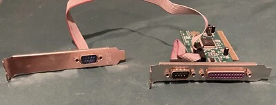 StarTech PCI2S1P PCI to 2 Serial 1 Parallel Port Combo Card Full Height - Image 1 of 3
