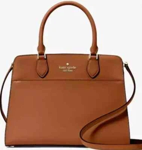 *NEW* ~ KATE SPADE New York ~ "Madison " CAVERN CLAY ~BROWN Medium SATCHEL $429 - Picture 1 of 15