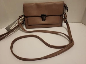 Isabelle Vegan Cross body Purse Dusty Rose - Picture 1 of 8