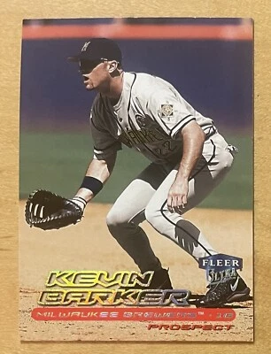 Kevin Barker Rookie 2000 Fleer Ultra Prospect #298 Arizona Diamondbacks Mint - Image 1 of 2